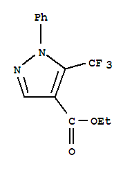 Ethyl 1-phenyl-5-(trifluoromethyl)-1H-pyrazole-4-c...