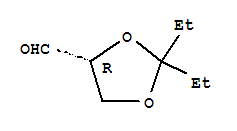 1,3-Dioxolane-4-carboxaldehyde,2,2-diethyl-, (4R)-