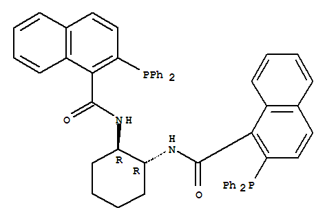 (1r,2r)-(+)-1,2-二氨基环己烷-n,n'-双(2-二苯基膦-1-萘酰基)