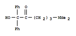 2-Pentanone,5-(dimethylamino)-1-hydroxy-1,1-diphenyl-