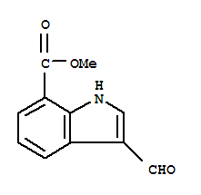 1H-Indole-7-carboxylicacid, 3-formyl-, methyl ester