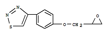 1,2,3-Thiadiazole,4-[4-(2-oxiranylmethoxy)phenyl]-