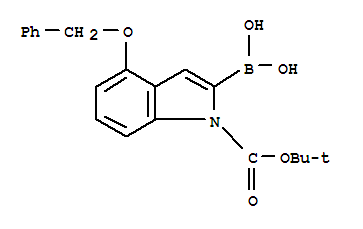 4-Benzyloxy-1-tert-butoxycarbonylindole-2-boronic