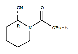 1-Piperidinecarboxylicacid, 2-cyano-, 1,1-dimethylethyl ester, (2R)-