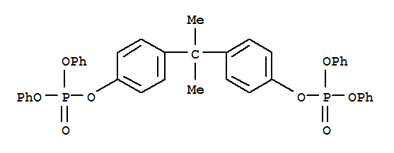 (C39H34O8P2) Phosphoricacid, (1-methylethylidene)di-4,1-phenylene tetraphenyl ester (9CI); Phosphoricacid, diphen...