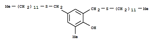 Phenol,2,4-bis[(dodecylthio)methyl]-6-methyl-