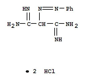 Propanediimidamide,2-(2-phenyldiazenyl)-, hydrochloride (1:2)