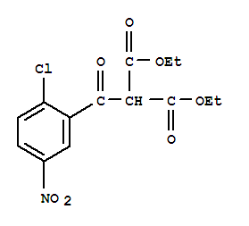 Propanedioic acid,2-(2-chloro-5-nitrobenzoyl)-, 1,3-diethyl ester