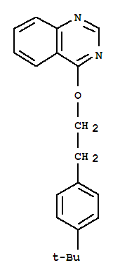Quinazoline,4-[2-[4-(1,1-dimethylethyl)phenyl]ethoxy]-
