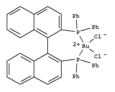 Ruthenium,[(1R)-[1,1'-binaphthalene]-2,2'-diylbis[diphenylphosphine-kP]]dichloro-, (SP-4-2)- (9CI)