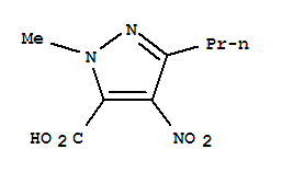 1H-Pyrazole-5-carboxylicacid, 1-methyl-4-nitro-3-propyl-