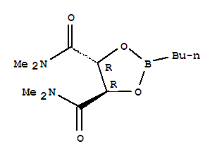 2-Butyl-1,3,2-dioxaborolane-4R,5R-dicarboxylic acid bis(dimethylamide)