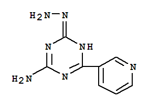 1,3,5-Triazin-2-amine,4-hydrazinyl-6-(3-pyridinyl)-
