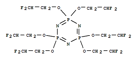 1,3,5,2,4,6-Triazatriphosphorine,2,2,4,4,6,6-hexakis(2,2-difluoroethoxy)-2,2,4,4,6,6-hexahydro- (9CI)