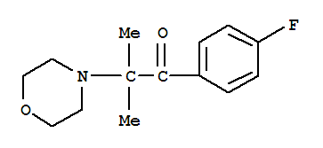 1-Propanone,1-(4-fluorophenyl)-2-methyl-2-(4-morpholinyl)-