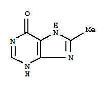 6H-Purin-6-one,1,9-dihydro-8-methyl-