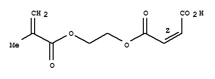 2-Butenedioic acid(2Z)-, 1-[2-[(2-methyl-1-oxo-2-propen-1-yl)oxy]ethyl] ester