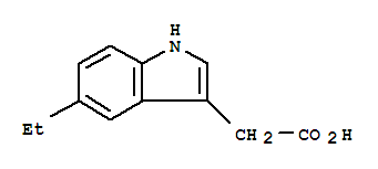 2-(5-ethyl-1H-indol-3-yl)acetic acid