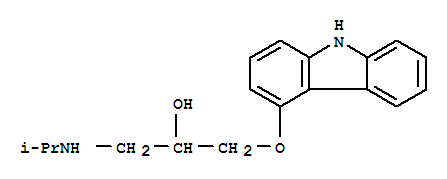 2-Propanol,1-(9H-carbazol-4-yloxy)-3-[(1-methylethyl)amino]-