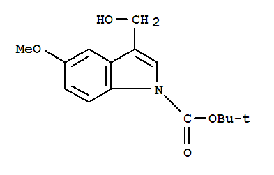 3-Hydroxymethyl-5-methoxyindole-1-carboxylic acid ...