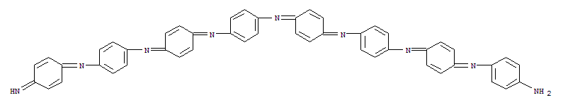 1,4-Benzenediamine,N-[4-[[4-[[4-[(4-aminophenyl)imino]-2,5-cyclohexadien-1-ylidene]amino]phenyl]imino]-2,5-cyclohexadien-1-ylidene]-N'-[4-[[4-[(4-imino-2,5-cyclohexadien-1-ylidene)amino]phenyl]imino]-2,5-cyclohexadien-1-ylidene]-(9CI)