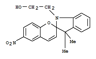 Spiro[2H-1-benzopyran-2,2'-[2H]indole]-1'(3'H)-ethanol,3',3'-dimethyl-6-nitro-