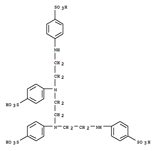 Sulfanilic acid,N,N'-ethylenebis[N-[2-(p-sulfoanilino)ethyl]- (7CI,8CI)