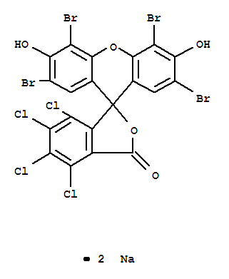 Spiro[isobenzofuran-1(3H),9'-[9H]xanthen]-3-one,2',4',5',7'-tetrabromo-4,5,6,7-tetrachloro-3',6'-dihydroxy-, sodium salt (1:2)