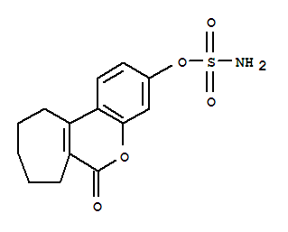6-OXO-8,9,10,11-TETRAHYDRO-7H-CYCLOHEPTA-[C][1]BENZOPYRAN-3-O-SULPHAMATE