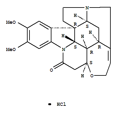 Strychnidin-10-one,2,3-dimethoxy-, hydrochloride (1:1)