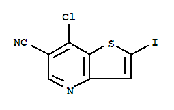 7-Chloro-2-Iodothieno[3,2-B]Pyridine-6-Carbonitril...
