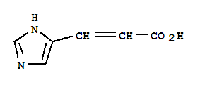 2-Propenoic acid,3-(1H-imidazol-5-yl)-