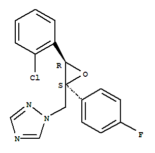 1H-1,2,4-Triazole,1-[[(2R,3S)-3-(2-chlorophenyl)-2-(4-fluorophenyl)-2-oxiranyl]methyl]-, rel-