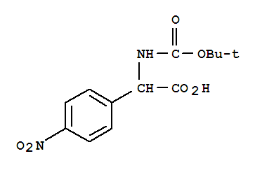 TERT-BUTOXYCARBONYLAMINO-(4-NITRO-PHENYL)-ACETIC ACID