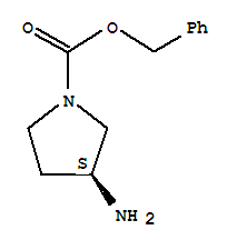 1-Pyrrolidinecarboxylicacid, 3-amino-, phenylmethyl ester, (3S)-