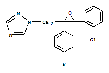 1H-1,2,4-Triazole,1-[[3-(2-chlorophenyl)-2-(4-fluorophenyl)-2-oxiranyl]methyl]-