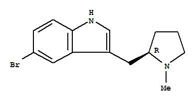 5-Bromo-3-(1-methyl pyrrolldin-2(R)-yl-methyl)-1Hindole  