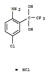 1,1-Ethanediol,1-(2-amino-5-chlorophenyl)-2,2,2-trifluoro-,hydrochloride