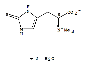 1H-Imidazole-4-ethanaminium,a-carboxy-2,3-dihydro-N,N,N-trimethyl-2-thioxo-,inner salt, hydrate (1:2), (aS)-
