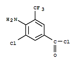 4-Amino-3-chloro-5-(trifluoromethyl)benzoyl chloride