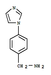 1-[4-(1H-Imidazol-1-yl)phenyl]methanamine