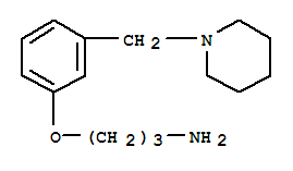 [3-(1-Piperidinylmethyl)phenoxy]propylamine
