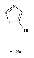 1,2,3-Thiadiazole-5-thiol,sodium salt (1:1)