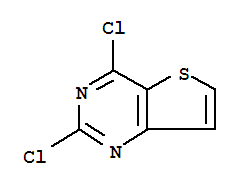 Thieno[3,2-d]pyrimidine, 2,4-dichloro-  