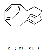 Tricyclo[8.2.2.24,7]hexadeca-4,6,10,12,13,15-hexaene,dichloro-
