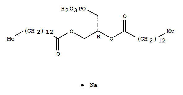 sodium;[(2R)-2,3-di(tetradecanoyloxy)propyl] hydrogen phosphate