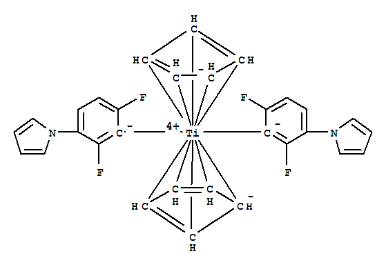Bis(2,6-difluoro-3-(1-hydropyrro-1-yl)-phenyl)titanocene