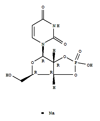 Uridine, cyclic2',3'-(hydrogen phosphate), monosodium salt (9CI)