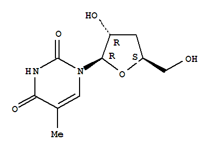1-[(2R,3R,5S)-3-hydroxy-5-(hydroxymethyl)oxolan-2-yl]-5-methylpyrimidine-2,4-dione