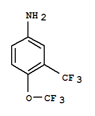 Benzenamine,4-(trifluoromethoxy)-3-(trifluoromethyl)-